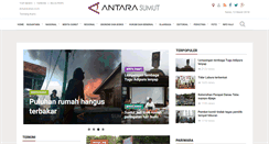 Desktop Screenshot of antarasumut.com